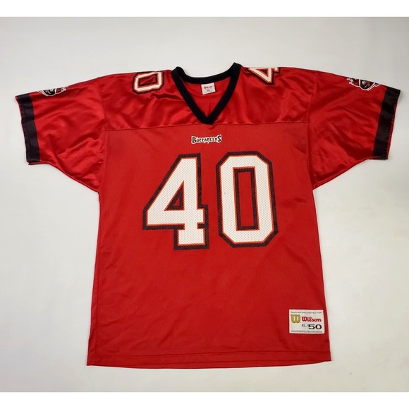 Wilson Other - Vintage Wilson Mike Alstott #40 Tampa Bay Buccaneers Jersey Men's 50 / XL